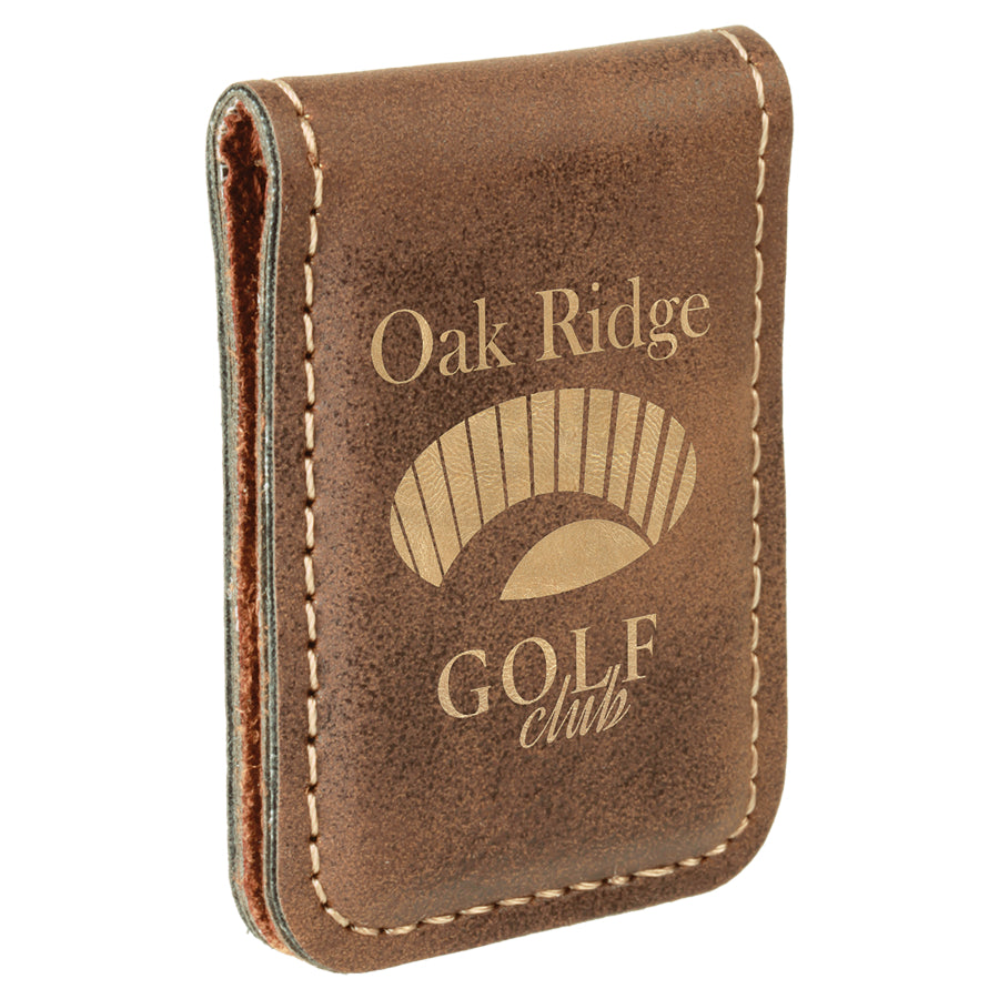 Custom Leatherette Money Clip