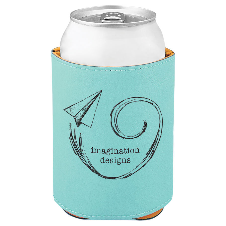 Custom Leatherette Can Cooler