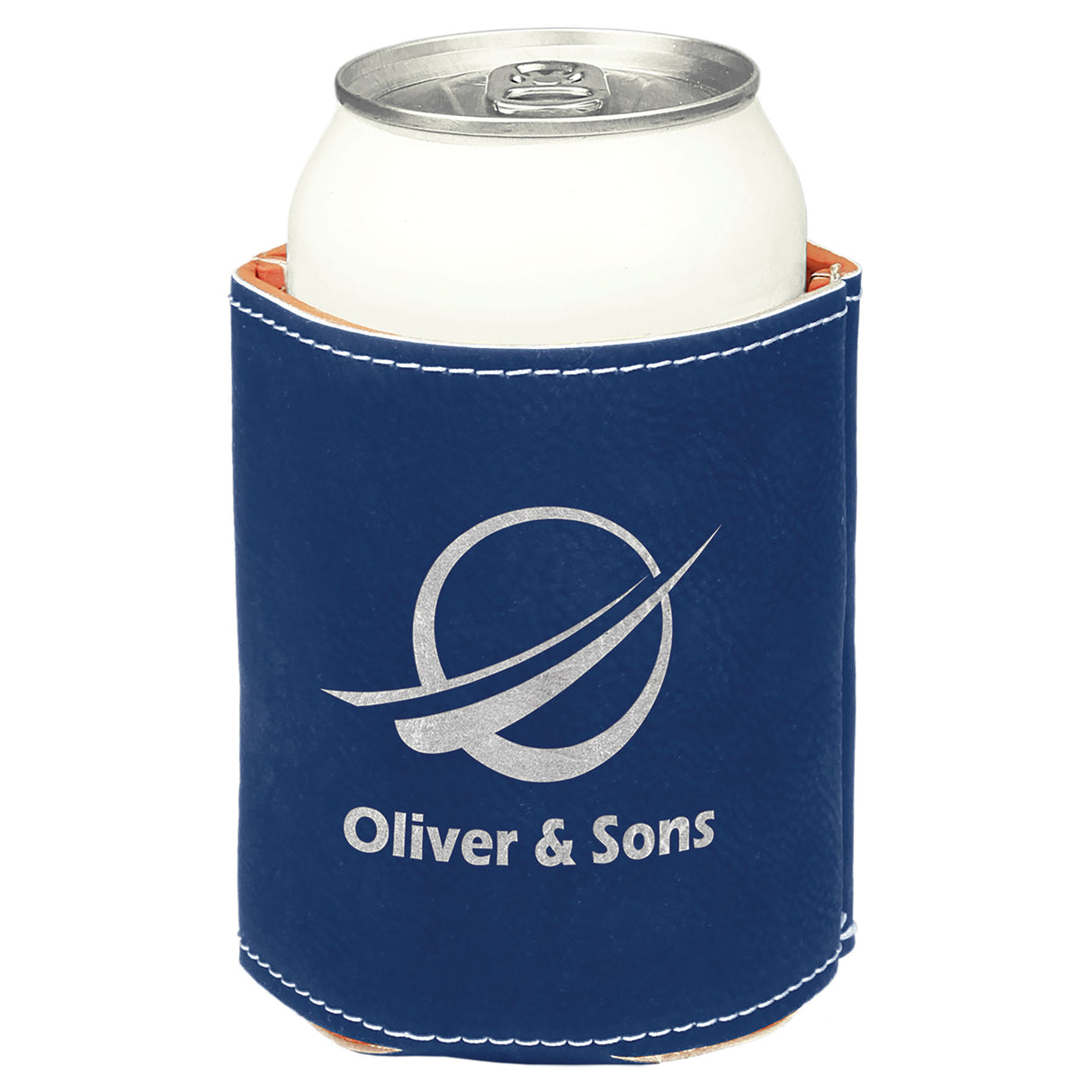 Custom Leatherette Can Cooler
