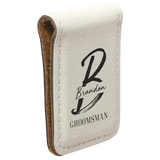 Custom Leatherette Money Clip