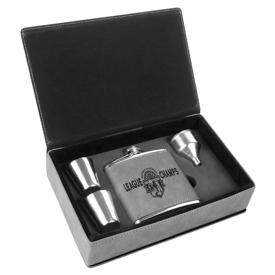 Personalized Flask Gift Set