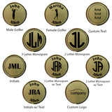 Personalized Divot Tool Golf Ball Marker Set