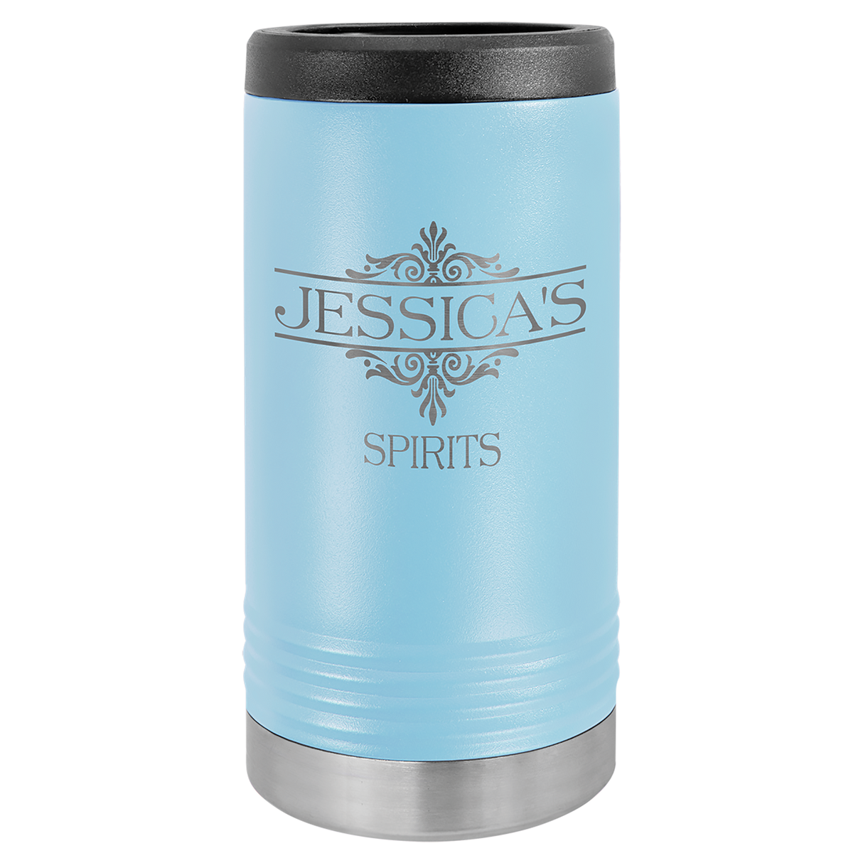 Custom Stainless Steel Colored Slim Beverage Holder