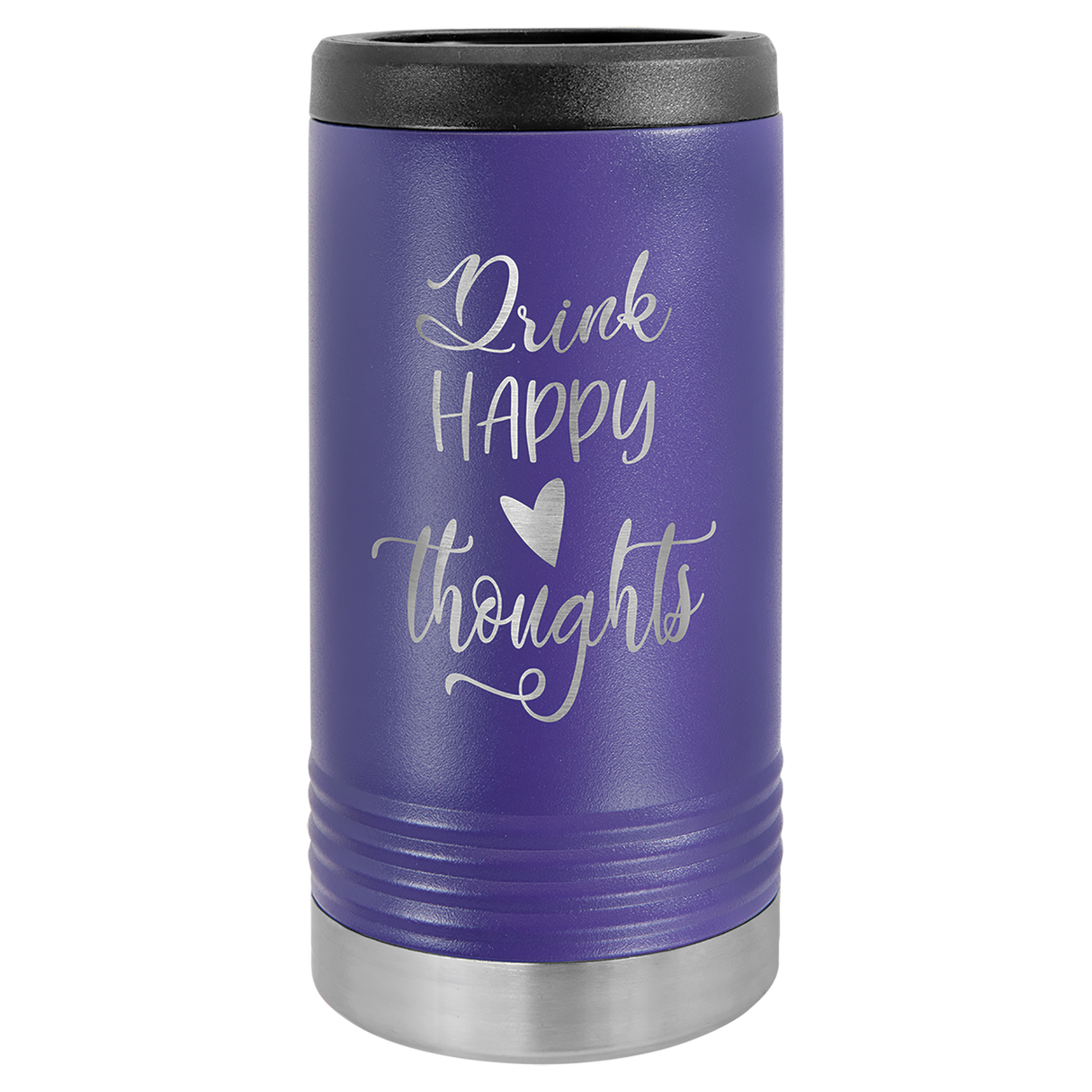 Custom Stainless Steel Colored Slim Beverage Holder