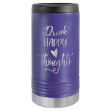 Custom Stainless Steel Colored Slim Beverage Holder