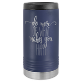 Custom Stainless Steel Colored Slim Beverage Holder