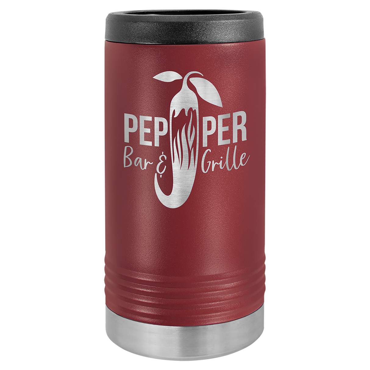 Custom Stainless Steel Colored Slim Beverage Holder