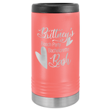 Custom Stainless Steel Colored Slim Beverage Holder