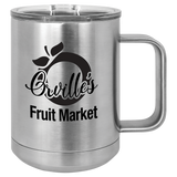 Custom Stainless Steel 15oz Colored Coffee Mug