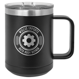 Custom Stainless Steel 15oz Colored Coffee Mug