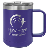 Custom Stainless Steel 15oz Colored Coffee Mug