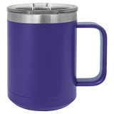 Custom Stainless Steel 15oz Colored Coffee Mug