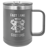 Custom Stainless Steel 15oz Colored Coffee Mug