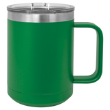 Custom Stainless Steel 15oz Colored Coffee Mug