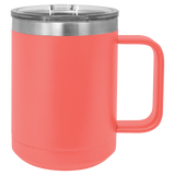 Custom Stainless Steel 15oz Colored Coffee Mug