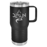 Custom  Stainless Steel 20 oz Colored Travel Coffee Mug