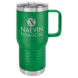 Custom  Stainless Steel 20 oz Colored Travel Coffee Mug