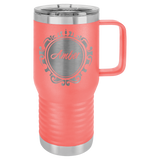 Custom  Stainless Steel 20 oz Colored Travel Coffee Mug