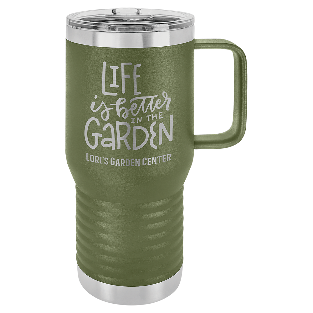 Custom  Stainless Steel 20 oz Colored Travel Coffee Mug