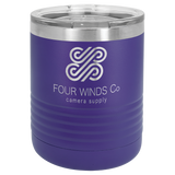 Custom  Stainless Steel 10oz Colored Tumbler