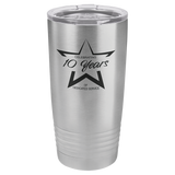 Custom Stainless Steel 20oz Colored Tumbler