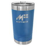 Custom  Stainless Steel 16oz Colored Tumbler