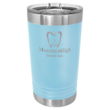 Custom  Stainless Steel 16oz Colored Tumbler