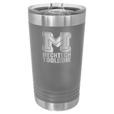 Custom  Stainless Steel 16oz Colored Tumbler