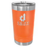 Custom  Stainless Steel 16oz Colored Tumbler