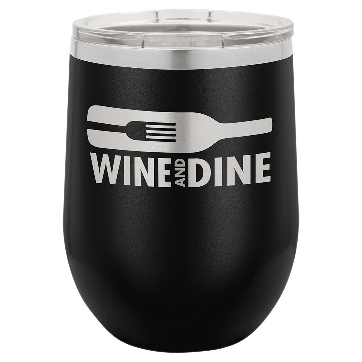 Custom Stainless Steel Stemless Wine Glass