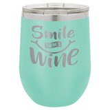Custom Stainless Steel Stemless Wine Glass