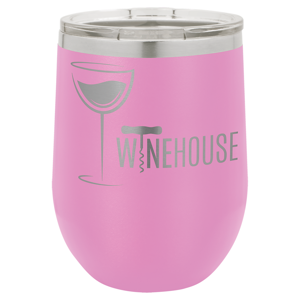 Custom Stainless Steel Stemless Wine Glass