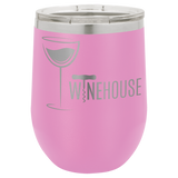 Custom Stainless Steel Stemless Wine Glass
