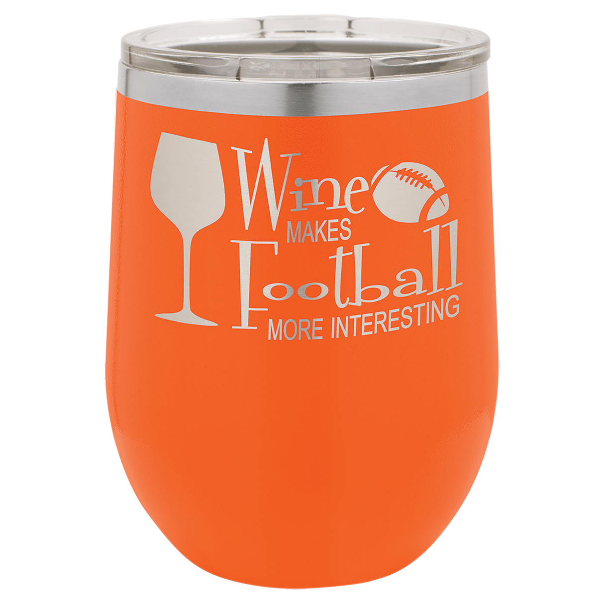 Custom Stainless Steel Stemless Wine Glass
