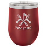 Custom Stainless Steel Stemless Wine Glass