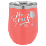 Custom Stainless Steel Stemless Wine Glass