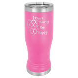 Custom Stainless Steel Colored Pilsner Tumbler