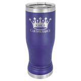 Custom Stainless Steel Colored Pilsner Tumbler