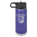 Custom  Stainless Steel 20oz Colored Water Bottle