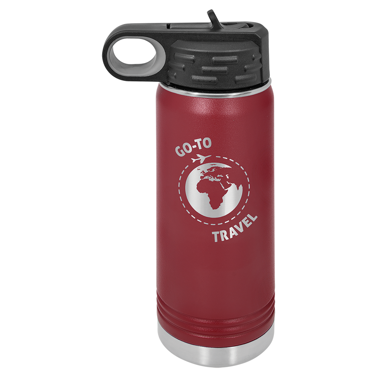 Custom  Stainless Steel 20oz Colored Water Bottle