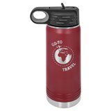 Custom  Stainless Steel 20oz Colored Water Bottle
