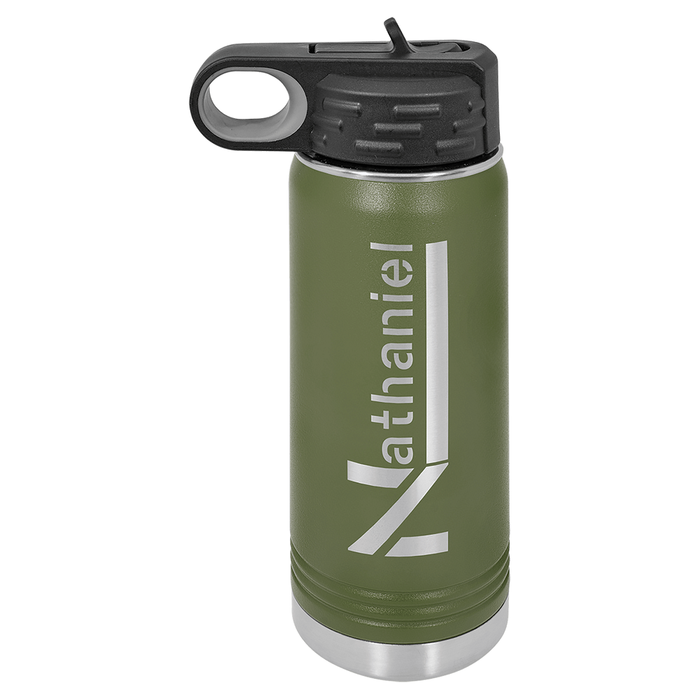 Custom  Stainless Steel 20oz Colored Water Bottle