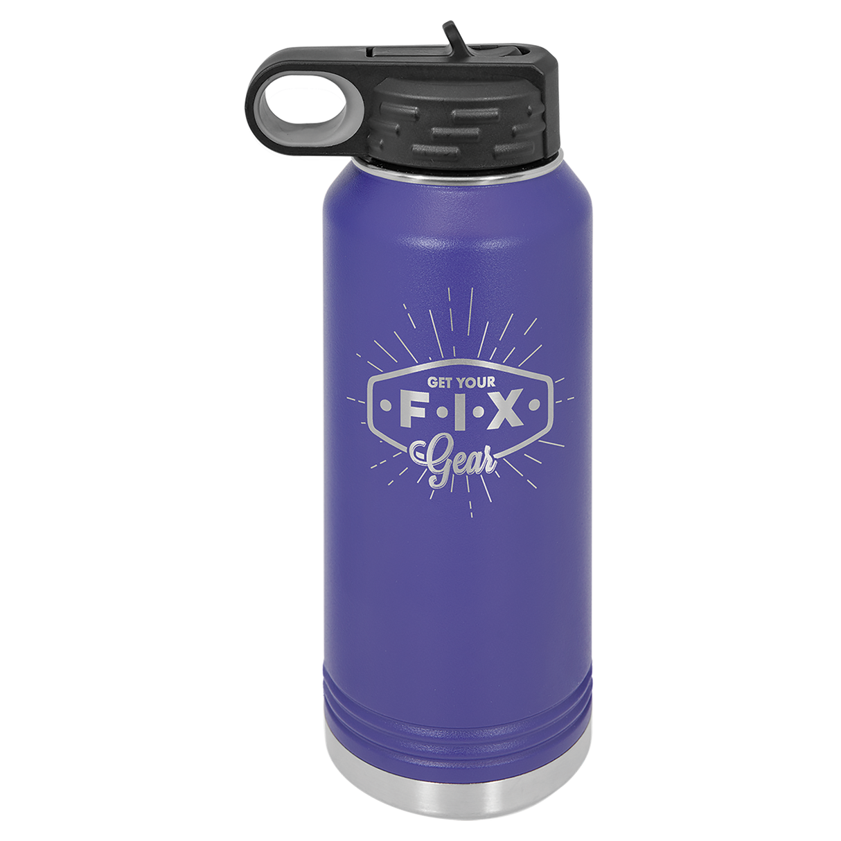 Custom  Stainless Steel 32oz Colored Water Bottle