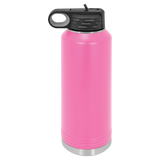 Custom  Stainless Steel 40oz Colored Water Bottle