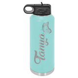 Custom  Stainless Steel 40oz Colored Water Bottle