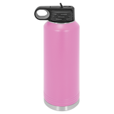 Custom  Stainless Steel 40oz Colored Water Bottle