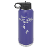 Custom  Stainless Steel 40oz Colored Water Bottle