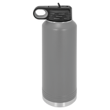Custom  Stainless Steel 40oz Colored Water Bottle