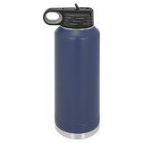 Custom  Stainless Steel 40oz Colored Water Bottle
