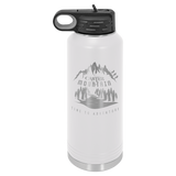 Custom  Stainless Steel 40oz Colored Water Bottle